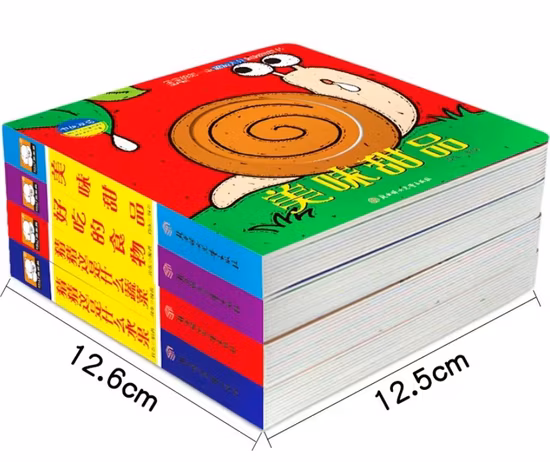 Vollfarbiges Bildung-Lernen-Kinder-Hardcover für Kinder, Schuldruck-Briefpapierbuch